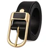 Belts Classic Men's Leather Belt Metal High Quality Car Automatic Buckle Business Work Fashion Casual