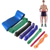 Fasce di resistenza Cintura di assistenza per trazioni per la forza sportiva Attrezzatura per il fitness pesante Esercizio Pilates Fascia elastica in lattice