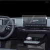 Accesorios interiores, película protectora de pantalla de vidrio templado para MG Mulan MG4 2024, infoentretenimiento de coche, Radio, navegación GPS, tablero