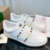 Sneaker Chaussures Runner Casual Valenttino Blanc Contraste Cuir Classique Mode Vlogo Sport Pace Rivet Hommes Ouvert Petit Hommes Fa GGN9 13ID