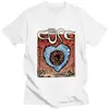 Homens Camisetas Rock Band The Cure 1992 Wish Tour Imprimir T-shirt Homens Mulheres Camisa Gótica Verão Harajuku Personalidade Vintage Camisetas