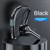 Bluetooth Single Ear Headset LED Display Earphone Noise Cancelling Waterproof Long Standby Time With Mic