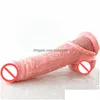 Masseurs de jambes Jouets Masrs Adt Penis Extender Agrandissement Manchon réutilisable pour hommes Extension Cock Ring Retard Couples Produit Drop Deliver Dhz9V