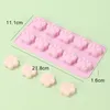 Baking Tools DIY Silicone Dog Cat Animal Paw Pet Print Mold Reusable Homemade Treats Candy Cookie Jelly Ice Cube Chocolate Mould