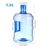 Bouteilles d'eau 5L 7.5L Pure Bouteille Pichet Réutilisable Portable Conteneur Minéral Extérieur Voiture Seau De Stockage De Qualité Alimentaire Distributeur Baril