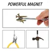 Professionellt handverktyg sätter Mini Portable Telescopic Magnet Magnet Pen Handy Capacity for Picking Up Nut Bolt Extendable Pickup Rod Stick