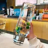2リットルガラス水瓶の水瓶水カラフェートドアトラベルポータブル飲料飲料ウェアコーヒー750100012002000MLウォーターボトル240130