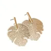 Dangle Earrings Women Bohemian Fashion Boho Summer Holiday Beach Leaf Chic Vintage Palm Drop Jewelry