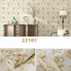 Wallpapers Vintage Idyllic Large Flower 3D Pressed Self-adhesive Non-woven Wallpaper For Living Room Bedroom Sofa Background Wall