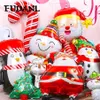 Joyeux Noël Feuille Ballons Père Noël Bonhomme De Neige Arbre Ballon Nouvel An 2020 Décorations De Fête Enfants Coffret Cadeau Ball Supplies1269g