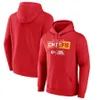 Kansas''City''Chiefs''Men Red Sideline Club Fleece Pullover Full-Zip Hoodie