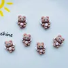 Dekorativa figurer 30 datorer härliga mini Kawaii Cartoon Little Grizzly Bear Harts Scrapbook Diy Jewellery Hairpin Accessories Dekorera hantverk