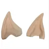 Whole-Latex Fairy Pixie Elf Ears Cosplay Accessories Larp Halloween Party Latex Soft Pointed Protetiska tips Ear 256e
