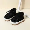 Laarzen ZHIO 2024 Winter Baby Warm Pluche Rubberen Zool Peuter Kids Sneakers Mode Baby Schoenen Kleine Jongens Meisjes Maat 15-30