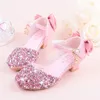 Children Girls Party Sandals Beautiful Kids Girls Princess Shoes Children Soft Bottom Leather Shoes Kids Dance Footwear 240131