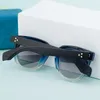 Sunglasses Fashion Round Polarized Women Men Trend Brand Rice Nail Square Gradient Sun Glasses Female Traveling UV40