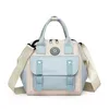 Moda damska wychodząca przenośna jedno ramię w torbie crossbody Mother and Baby Bag Nylon Tkanina Plecak Summer Mommy Bag 240118