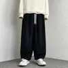 Men's Pants 2024 Men Casual Corduroy Autumn Streetwear Wide Leg Fashion Women Loose Long Trousers Male Oversized Harajuku