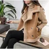 Women's Vests Lamb Hair Vest Autumn And Winter Loose Sleeveless Tank Top Sweetheart Leather Fur Integrated Suede Coat Trend