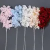 107 cm Silk Embroidered White Branch Snow All Sky Diy Artificial Cherry Home Party Decoration Wedding Arch Decoration 240131