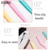 100Pcs/bag Eyebrow Razor Eyebrow Trimmer Women Face Razor Hair Remover Eye Brow Shaver Blades for Cosmetic Beauty Makeup Tools 240127