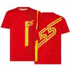 T-shirt da uomo Red Streetwear Men Fashion 2024 Tee Shirt 3D stampato divertente Harajuku Tops Christmas Team personalizzato abbigliamento estivo maschile