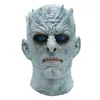 Juego de películas Tronos Night King Mask Halloween Realista Scary Cosplay Disfraz Máscara de fiesta de látex Adulto Zombie Props T2001162713