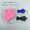 Baking Moulds Big Bow And Tie Bowknot Silicone Sugarcraft Mold Cupcake Chocolate Fondant Cake Decorating Tools