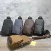 Moda hombres bolso crossbody bolsos de hombro satchels bolsas de mensajero negro rejilla diseñador monedero teléfono móvil almacenamiento para hombre bolsa de pecho 193q