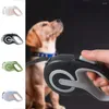 Dog Collars Flexible Automatic Traction Rope Reflective Plastic Retractable Leash Metal Buckle 3/5M Puppy Walking Leashes Cats