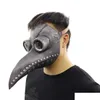 Party Masks Halloween Plague BEAK MASK STIONPunk Tor Cosplay dla mężczyzn Anti Dust Face X0803 Drop dostawa Home Garden Festive S Dhmc8