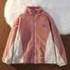 Men's Winter Oversized Thick Warm Contrast Color Faux Fur Long Sleeve Casual Jacket Coat