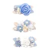 Аксессуары для волос 3pcs/set Kids Artificial Flower