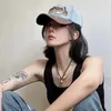 Ball Caps Japanese Versatile Women's Hats Washed Denim Street Outing Spring And Summer Sunscreen Retro Baseball Cap Ins Trendy Men's