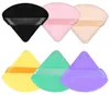 9 färger svampar Powder Puff Soft Face Triangle Makeup Puffs For Loose Powder Body Cosmetic Foundation Mineral Beauty Blender Wash1214434