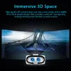Dispositivos VR Shinecon Mil Espelho Mágico G06E Headset Versão Compacto Realidade Virtual Óculos 3D Capacete para Smartphone com Gamepad