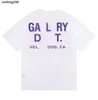 Designer Galleryes T Shirt Anioł Brand Net Red Retro Galerys Depts Mężczyźni i kobiety z krótkim rękawem Galilee drukowane refleksyjne QM345