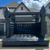 outdoor activities black Bounce House for Halloween, white Inflatable Wedding Bouncer outdoor Bounce House party Jumper moonwalk