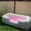 Gratis schip springkasteel bruiloft bounce huis met Kids Ball Pit Baby Balls Pool Foam Zwembaden voor Verjaardagsfeestje Activiteiten Games