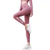 Pantaloni da donna a vita alta push up donna leggings ROSA pantaloni elasticizzati bianchi neri per matita sportiva yoga femminile taglie forti