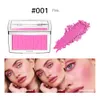 6 Color Elegant Lady Powder Blusher High Color Rendering Makeup Rouge Baby Pink For Sweet Girl Smoked Roses Make Up Cosmetics