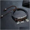 Bracelets de charme de style punk et femmes bracelet en cuir mtiayer