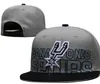 San Antonio''Spurs''Ball Caps 2023-24 gorra de béisbol unisex snapback hat Finales Champions Locker Room 9FIFTY sombrero para el sol bordado primavera verano gorra gorros al por mayor