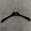3PCS Designer zwarte hangers creatieve antislip kleerhanger kleding broek opbergrekken kledingwinkels mode creatieve lingerie rekken kledingstandaard
