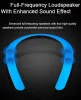 Headphones New HX321 Wearable Creative NeckAndNeck Hanging Speaker 3D Sound HandsFree Phone Calls Portable Game Wireless Speaker