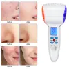 Instrument Cryotherapy Ultrasonic Hot Cold Hammer Facial Lifting Shrink Pore Massager Face Red Blue Photon Acne Treatment Skin Care Machine