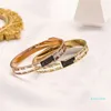 Bangle 19Style Luxury Fashion Letter Designer Bangle Women Bracelets Brand Letter Jewelry Accessory 2024 Designer Gift Jewelry