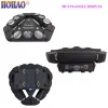 Hohao 0 Duty 4x 2024 New Disco Dis Dj Club Lighting 9 Head Bird Beam Laser Light Lasers + Strobe Effect 3-in-1 9x12w 4in1 RGBW مصابيح