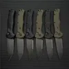 Outdoor Tactical Knives BM 9070BK Claymore AUTO Folding Knife 3.582" CPM-D2 Plain Blade, Grivory Handles,Camping Survival Tools EDC Pocket Knife 9400 4300 940