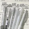 Korean Ins Winter Snowflake Series Press Neutral Pen Transparent White Shell 0.5mm Black Ink Student Gel Stationery